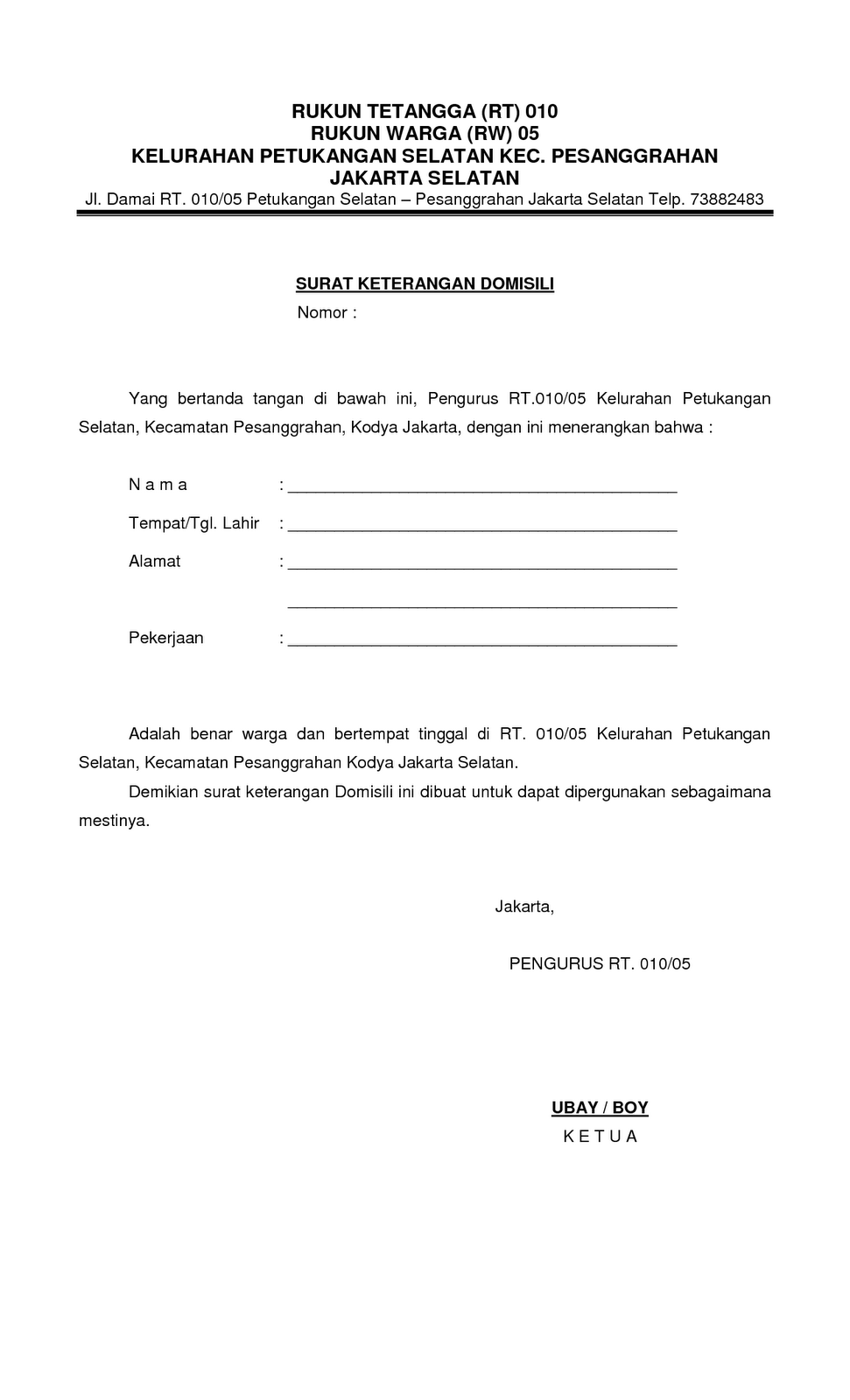 Contoh Surat Resign Dari Rumah Sakit Contoh U Contoh Surat Resign Dari Rumah Sakit Contoh U